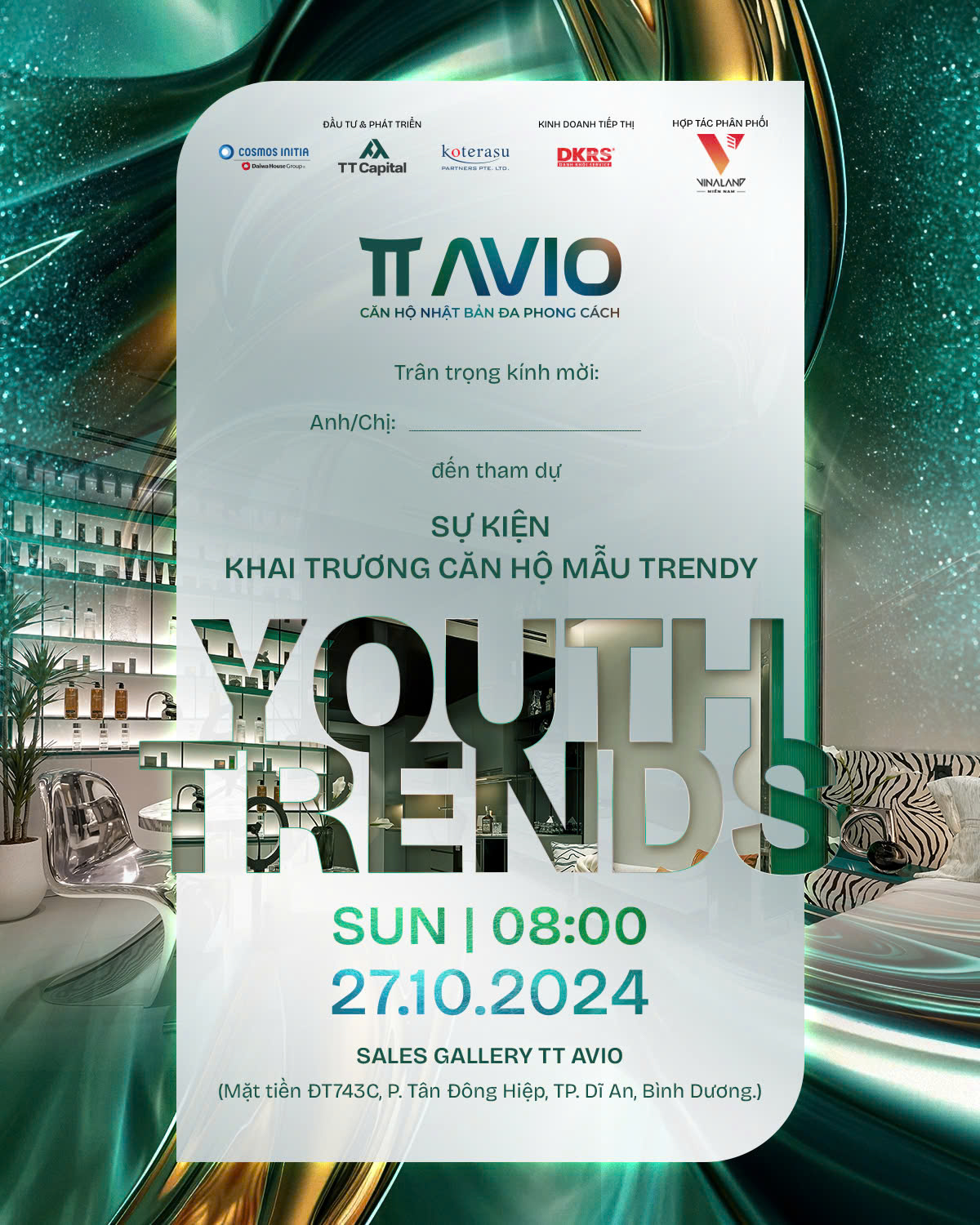 event khai truong nha mau 40m2 avio